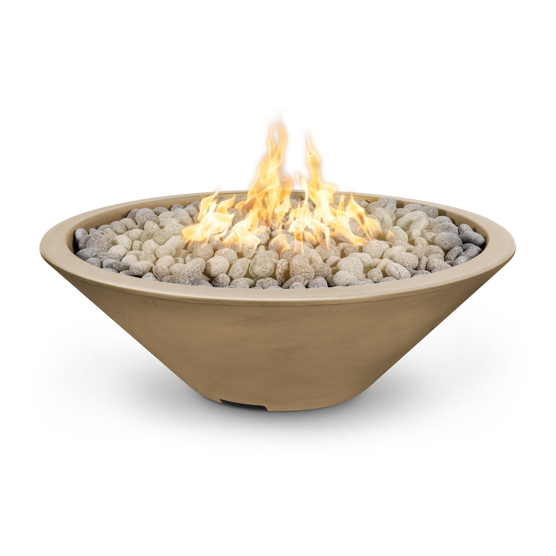 Cazo GFRC Concrete Fire Pit - Narrow Ledge