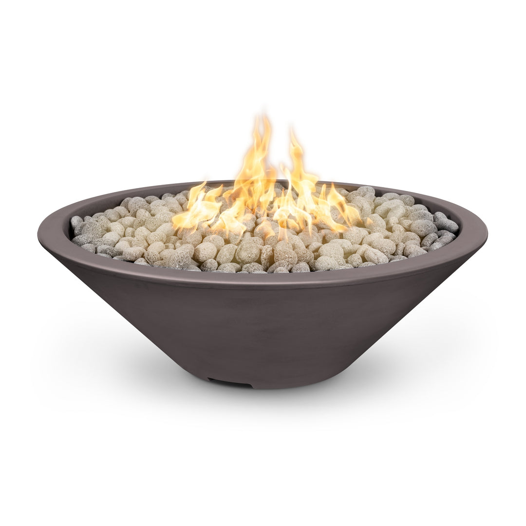 Cazo GFRC Concrete Fire Pit - Narrow Ledge