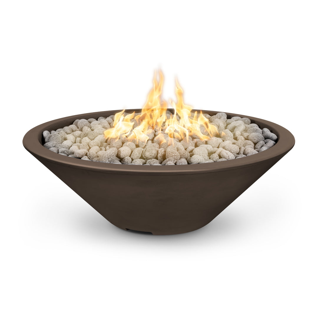 Cazo GFRC Concrete Fire Pit - Narrow Ledge