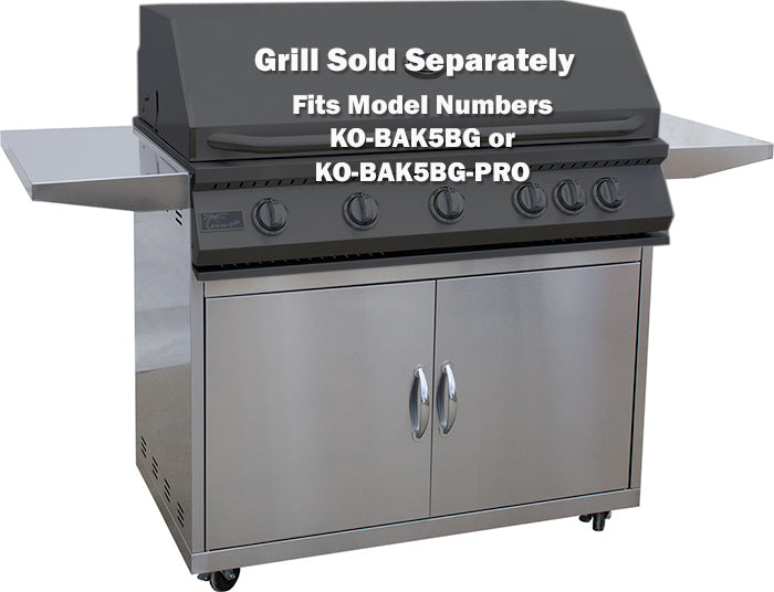 KoKoMo 40" 5 Burner Grill Cart