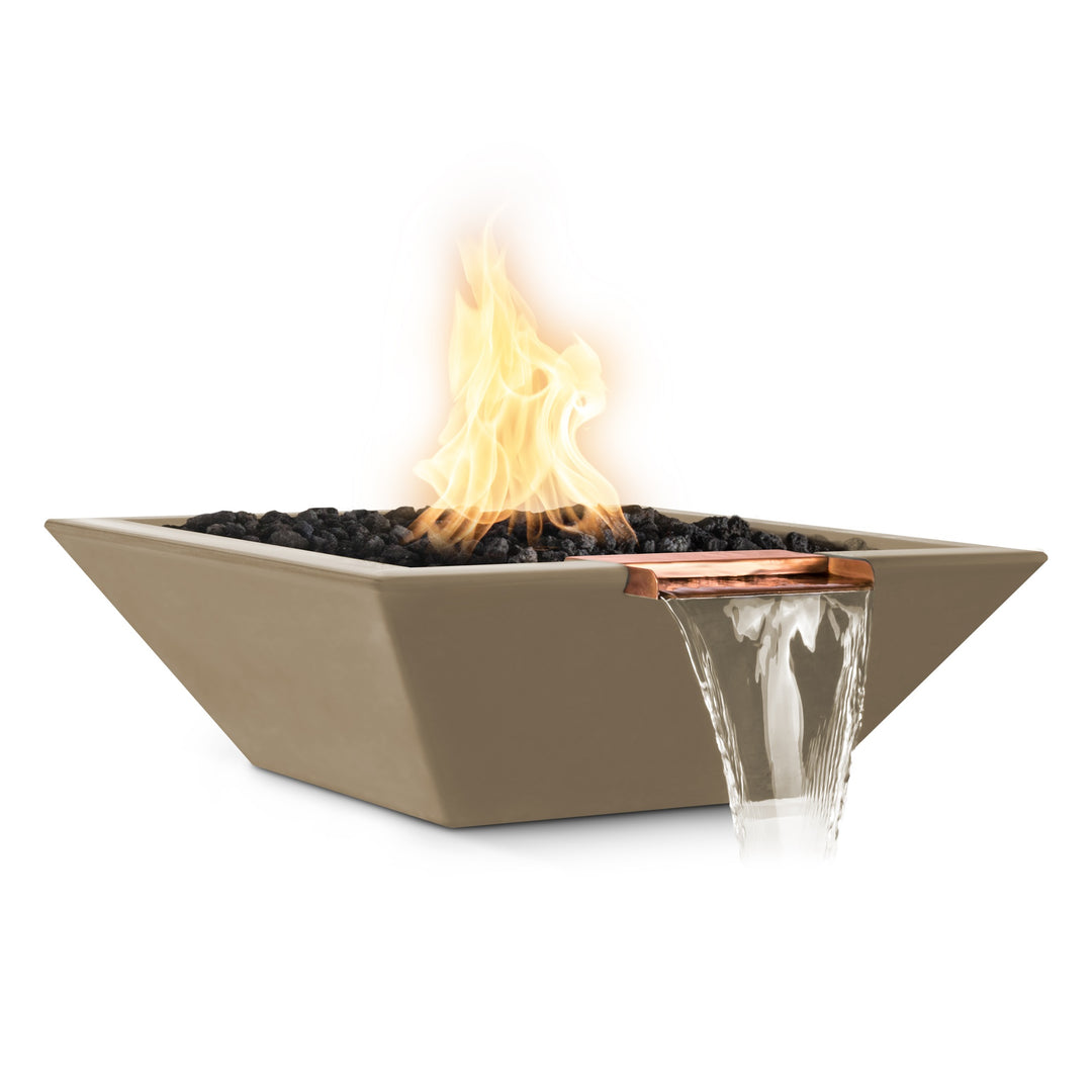 Maya GFRC Fire and Water Bowl