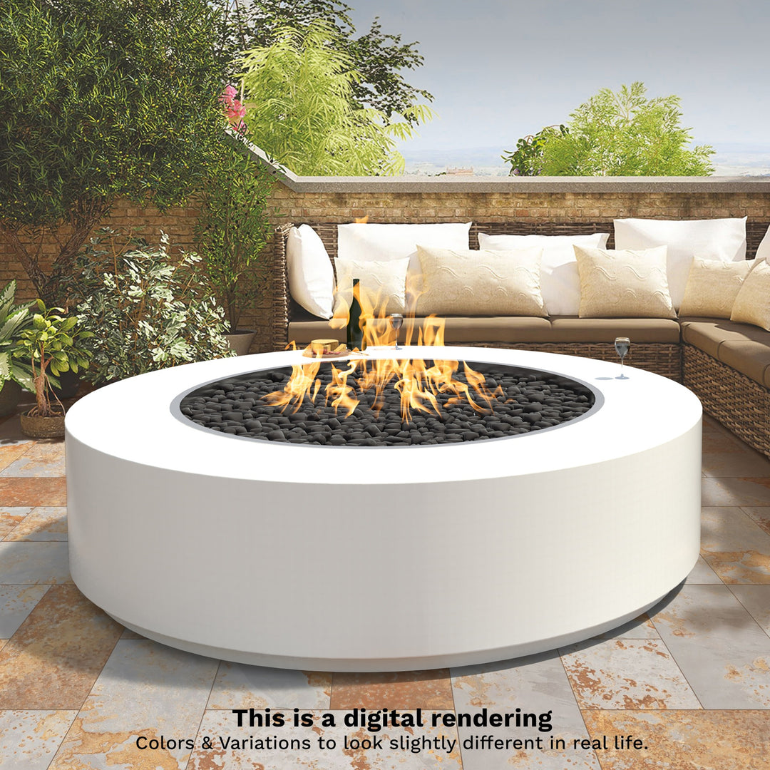 Unity Powder Coat Steel Fire Pit - 24" Tall