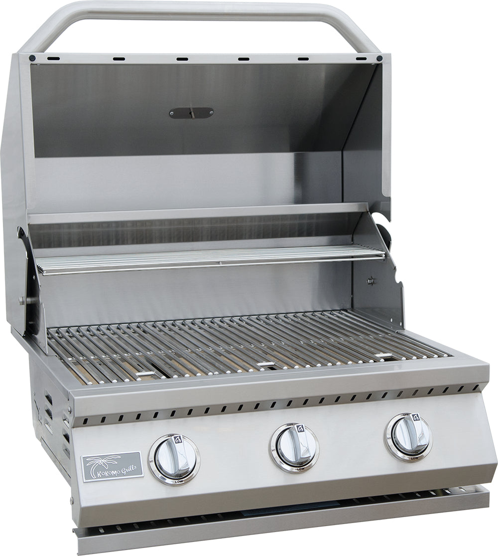KoKoMo 26" 3 Burner Built-In Grill