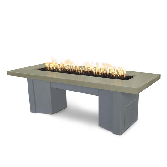 Alameda GFRC Fire Table with Powder Coated Base