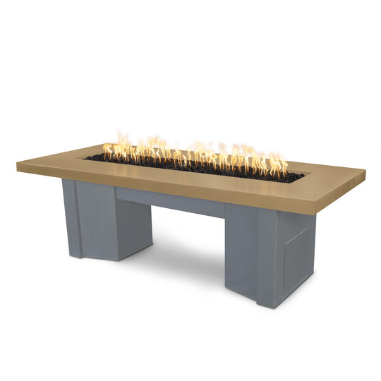 Alameda GFRC Fire Table with Powder Coated Base