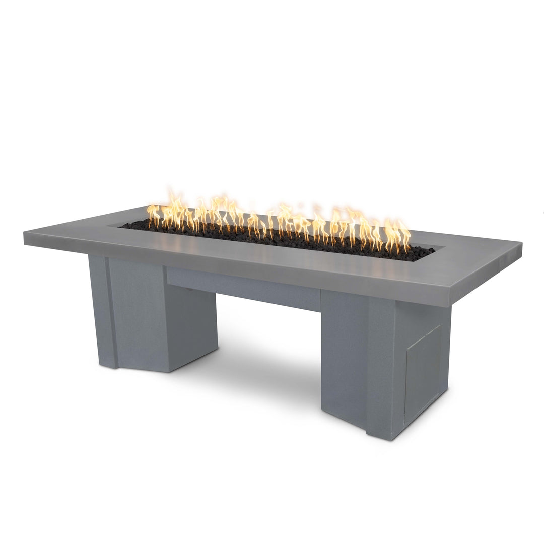 Alameda GFRC Fire Table with Powder Coated Base