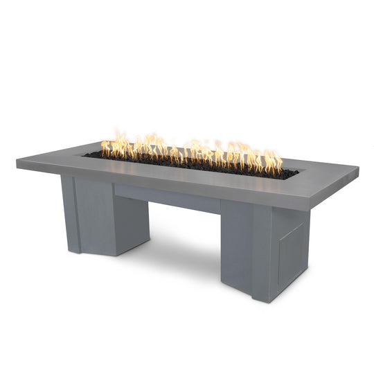 Alameda GFRC Fire Table with Powder Coated Base