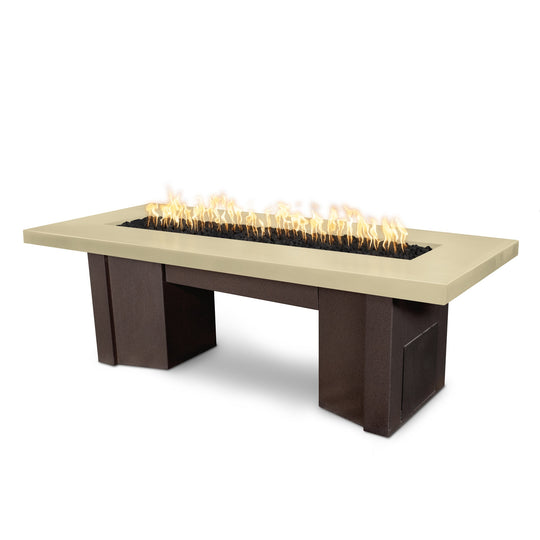 Alameda GFRC Fire Table with Powder Coated Base