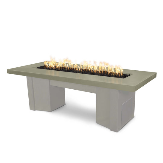 Alameda GFRC Fire Table with Powder Coated Base
