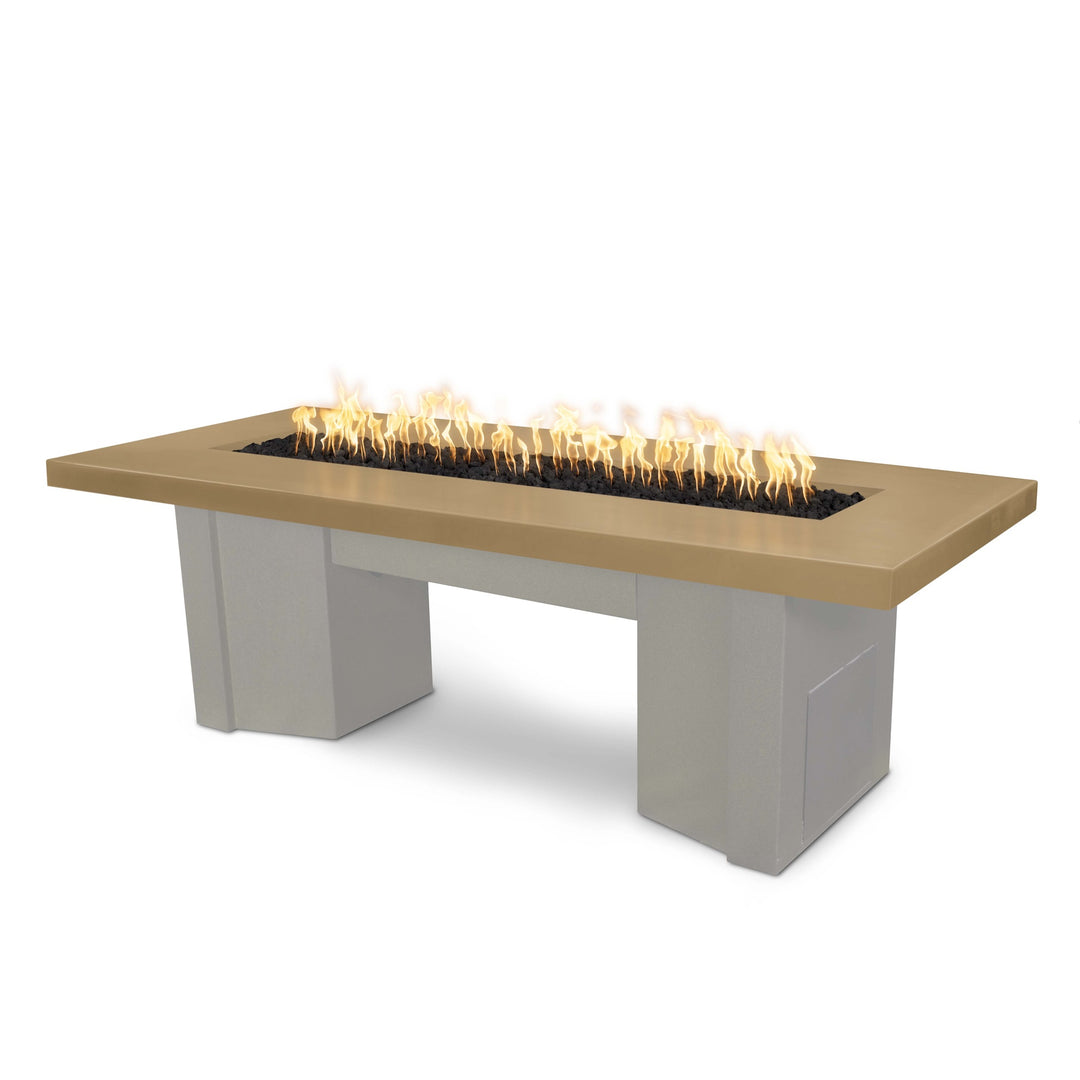 Alameda GFRC Fire Table with Powder Coated Base