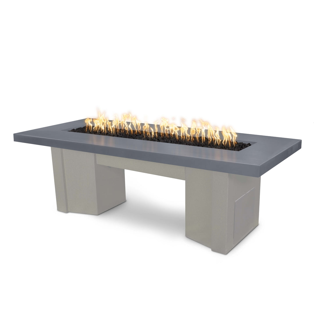 Alameda GFRC Fire Table with Powder Coated Base