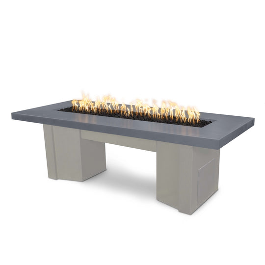 Alameda GFRC Fire Table with Powder Coated Base