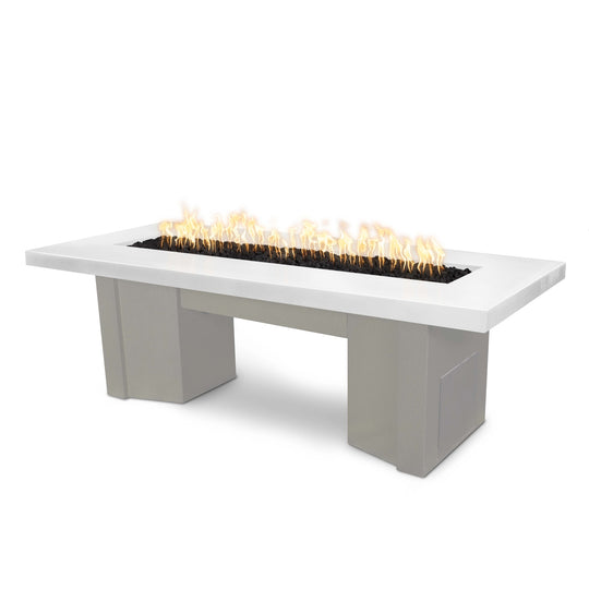 Alameda GFRC Fire Table with Powder Coated Base