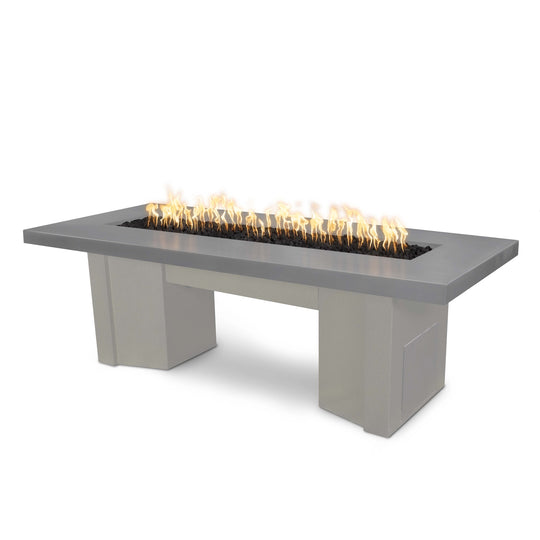 Alameda GFRC Fire Table with Powder Coated Base