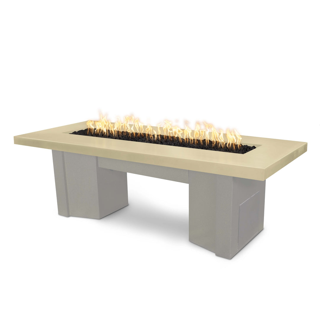 Alameda GFRC Fire Table with Powder Coated Base