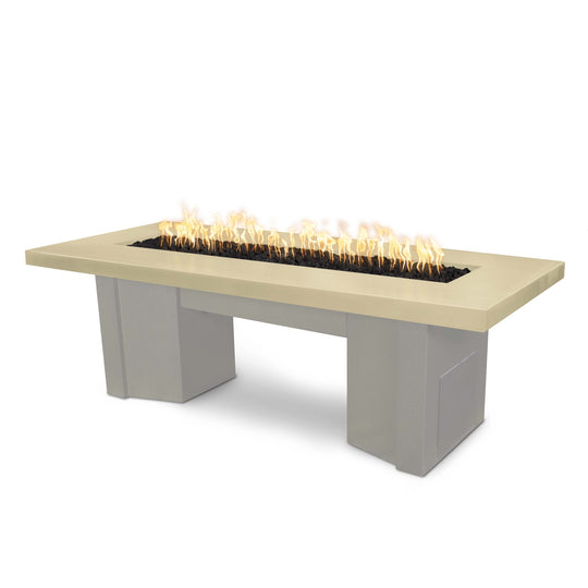 Alameda GFRC Fire Table with Powder Coated Base