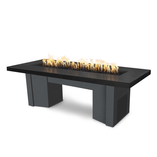 Alameda GFRC Fire Table with Powder Coated Base