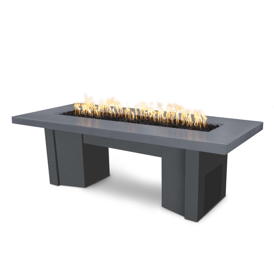 Alameda GFRC Fire Table with Powder Coated Base