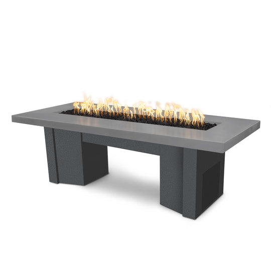 Alameda GFRC Fire Table with Powder Coated Base