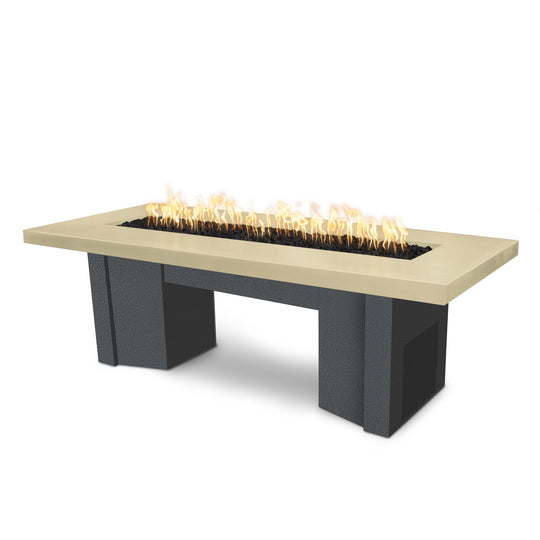 Alameda GFRC Fire Table with Powder Coated Base