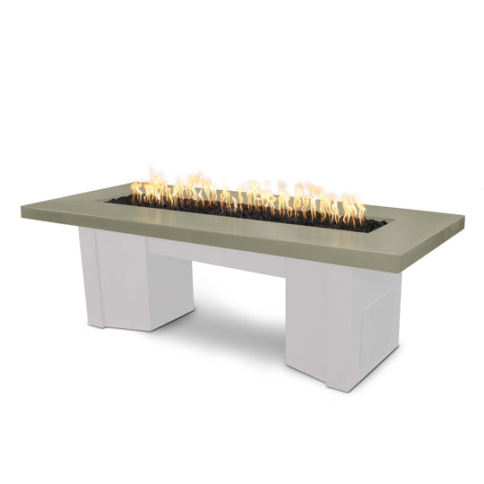 Alameda GFRC Fire Table with Powder Coated Base