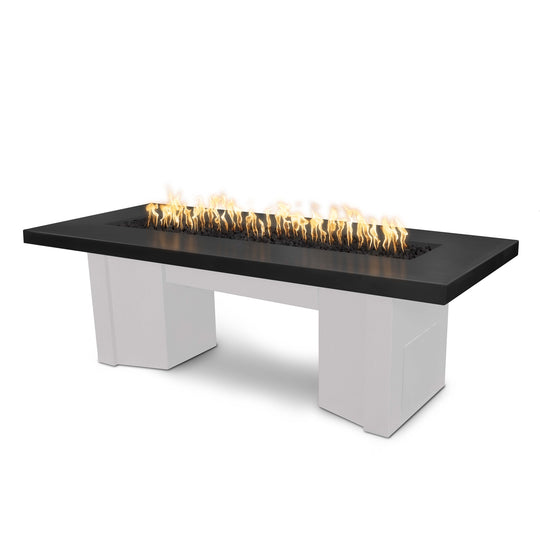 Alameda GFRC Fire Table with Powder Coated Base