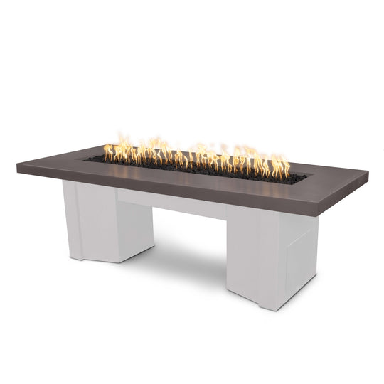Alameda GFRC Fire Table with Powder Coated Base