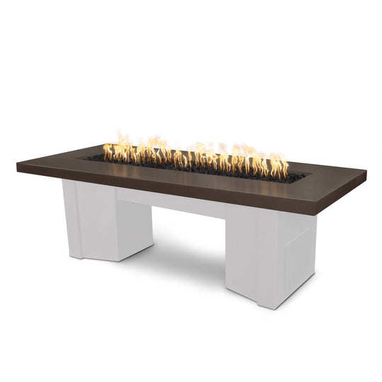 Alameda GFRC Fire Table with Powder Coated Base