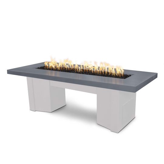 Alameda GFRC Fire Table with Powder Coated Base