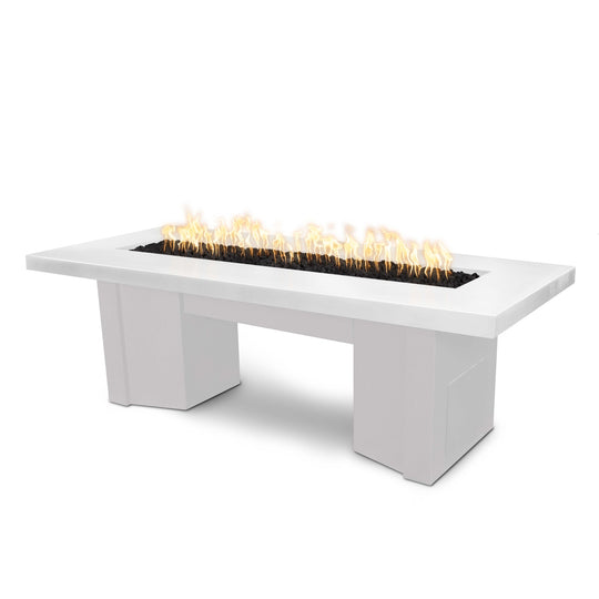 Alameda GFRC Fire Table with Powder Coated Base
