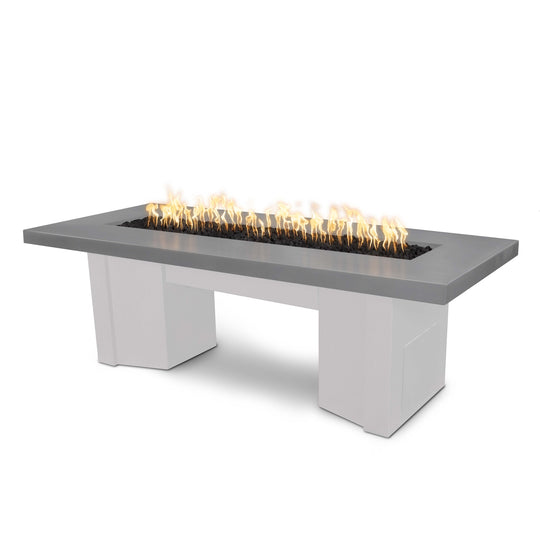 Alameda GFRC Fire Table with Powder Coated Base