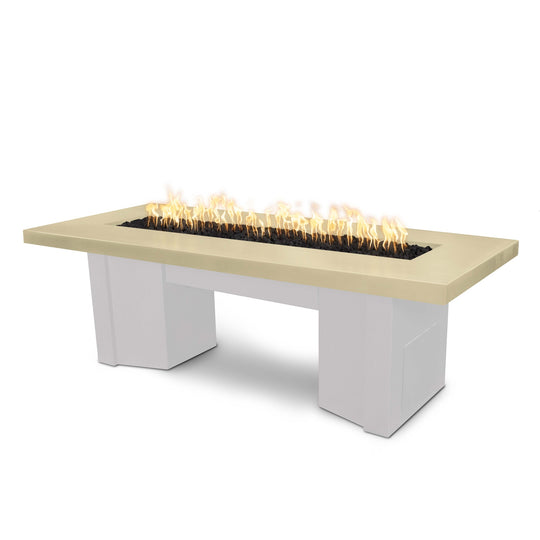 Alameda GFRC Fire Table with Powder Coated Base