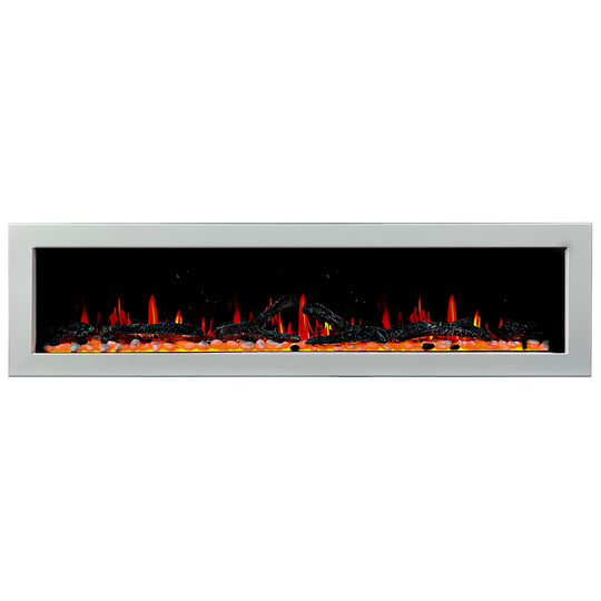 Litedeer Homes® Gloria II 68-in Smart Wall Mount Electric Fireplace