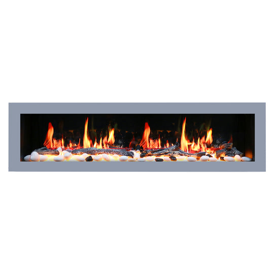 Litedeer Homes® Gloria II 78-in Smart Wall Mount Electric Fireplace
