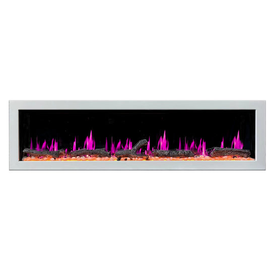 Litedeer Homes® Gloria II 78-in Smart Wall Mount Electric Fireplace